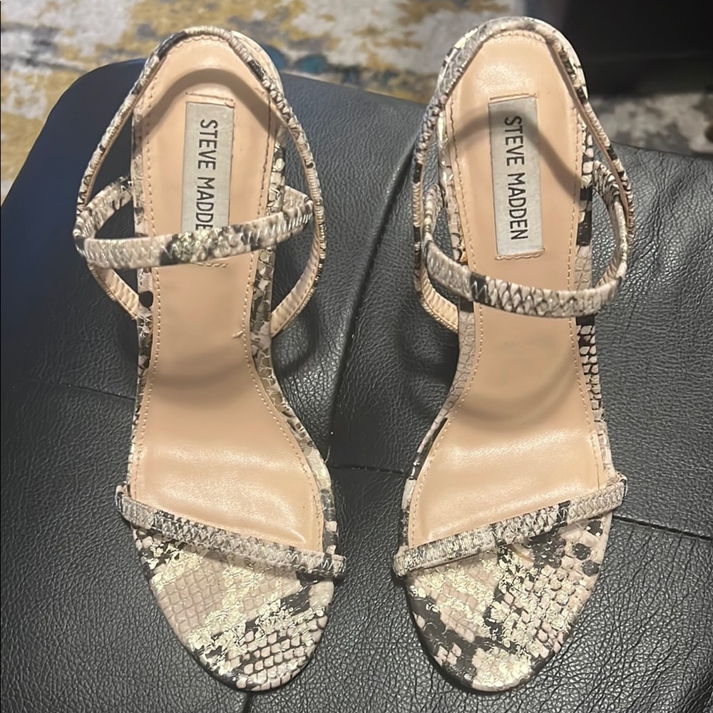 Steve Madden Women's Snakeskin Sandals
